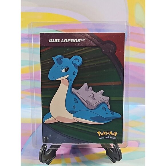 Pokemon Topps Series 2 CardLapras Silver Foil HV13 Rare